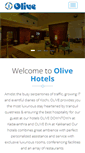 Mobile Screenshot of olivehotels.com